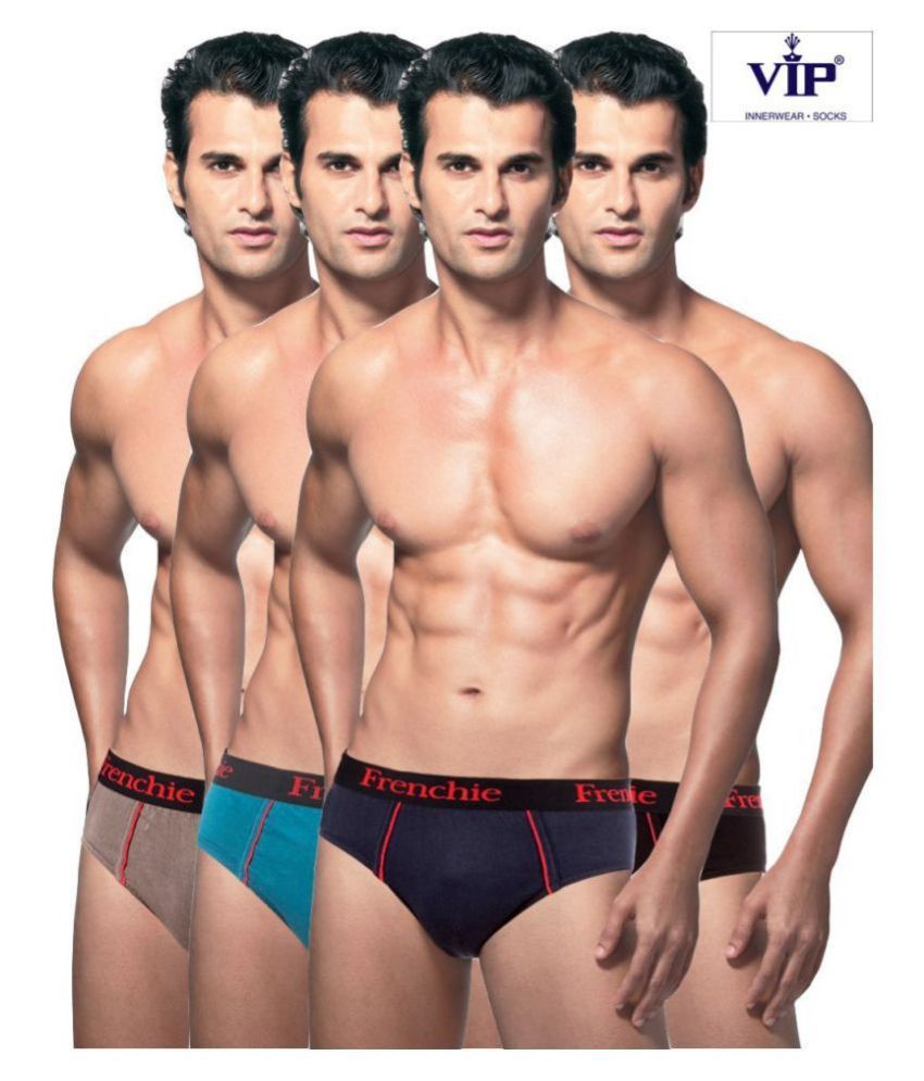     			VIP Multi Brief Pack of 4