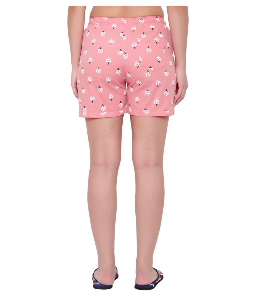 Buy Flamboyant Cotton Hot Pants - Pink Online at Best Prices in India ...