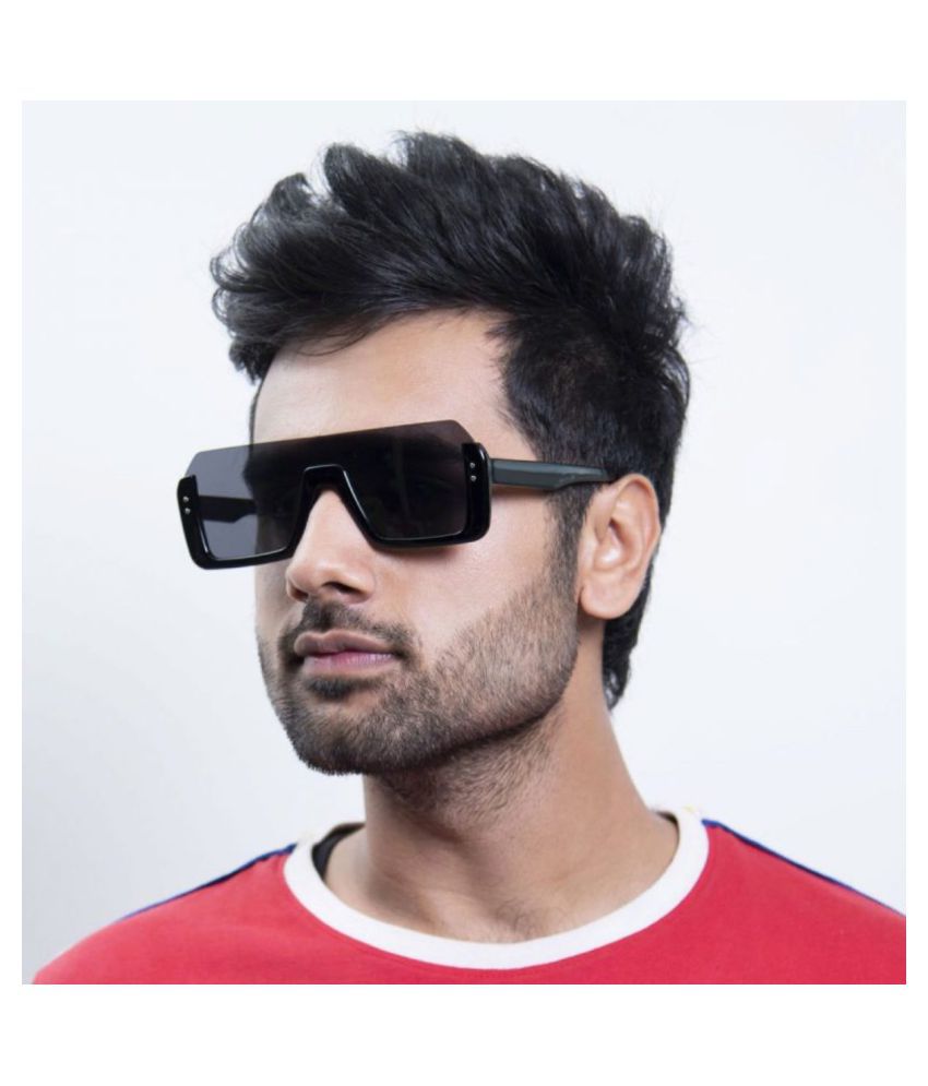 BAJERO - Black Square Sunglasses ( 0108 Sahil Khan ) - Buy BAJERO ...