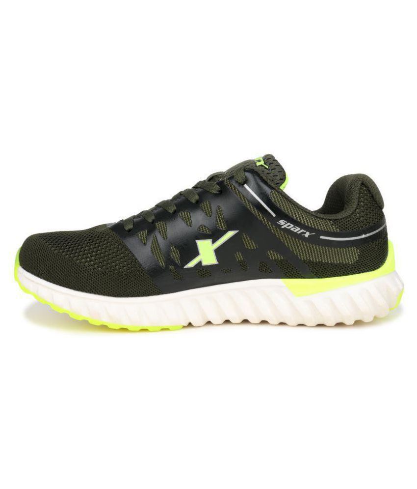 Sparx Men SM-345 Olive Running Shoes 