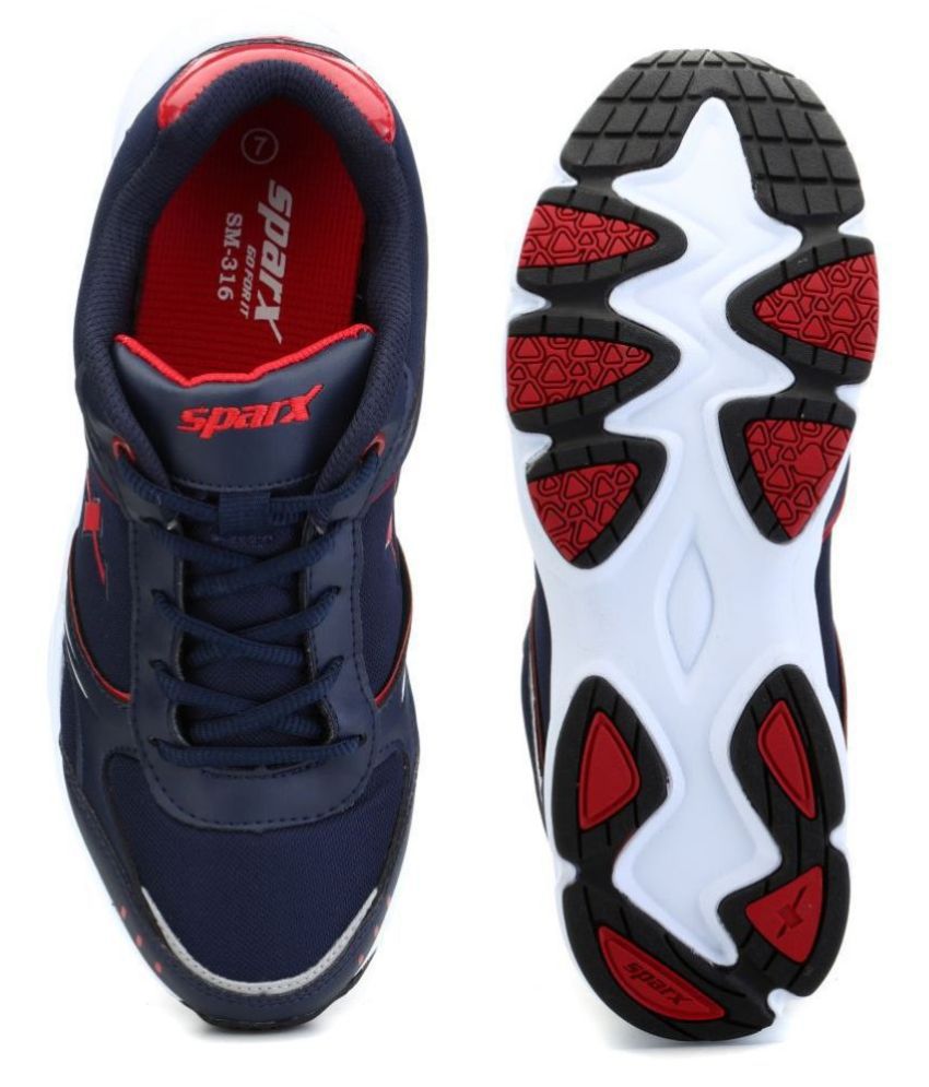 Sparx SM-316 Navy Running Shoes - Buy 