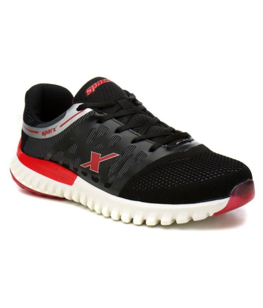 Sparx SM-345 Black Running Shoes - Buy 