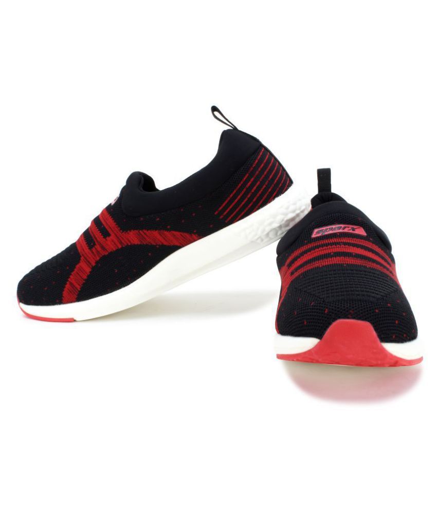 Sparx SM-376 Black Running Shoes - Buy 