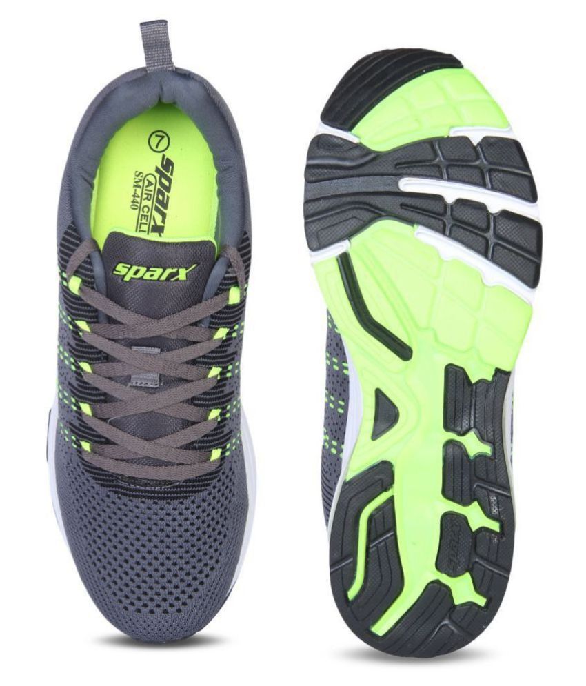 Sparx SM-440 Gray Running Shoes - Buy 