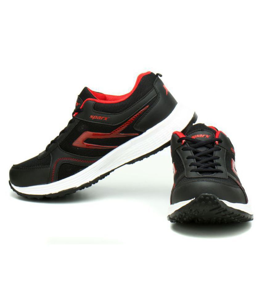 Sparx SM-511 Black Running Shoes