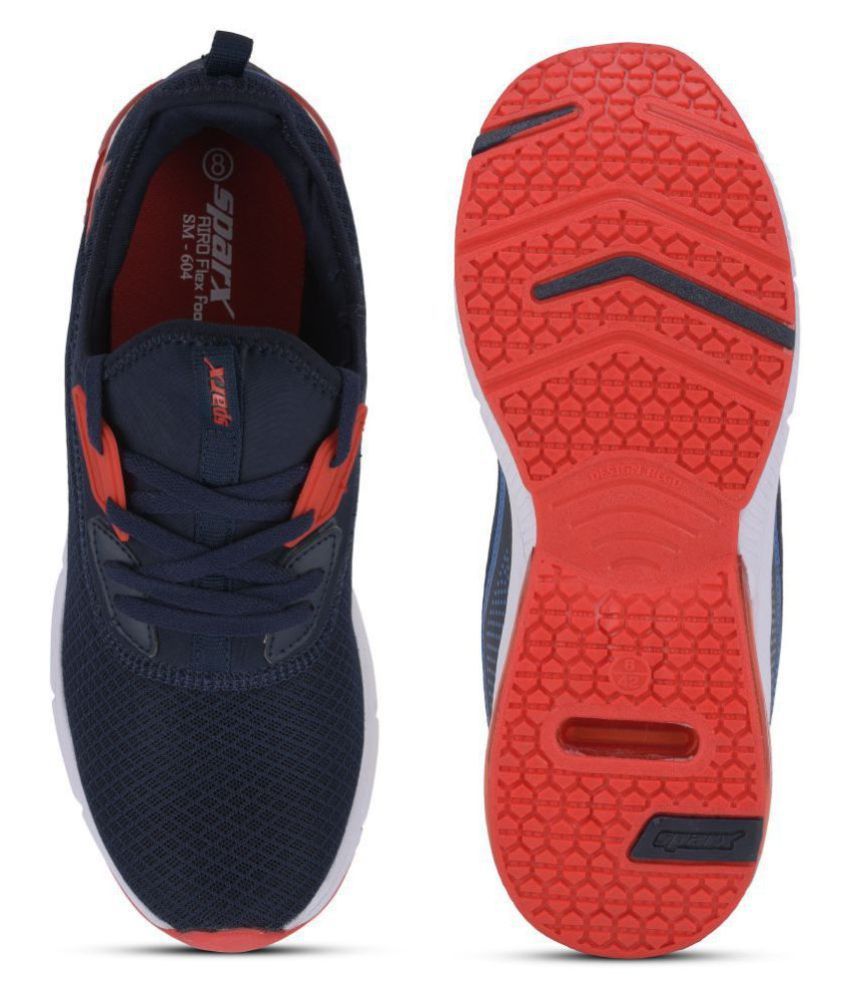 Sparx SM-604 Navy Running Shoes - Buy 
