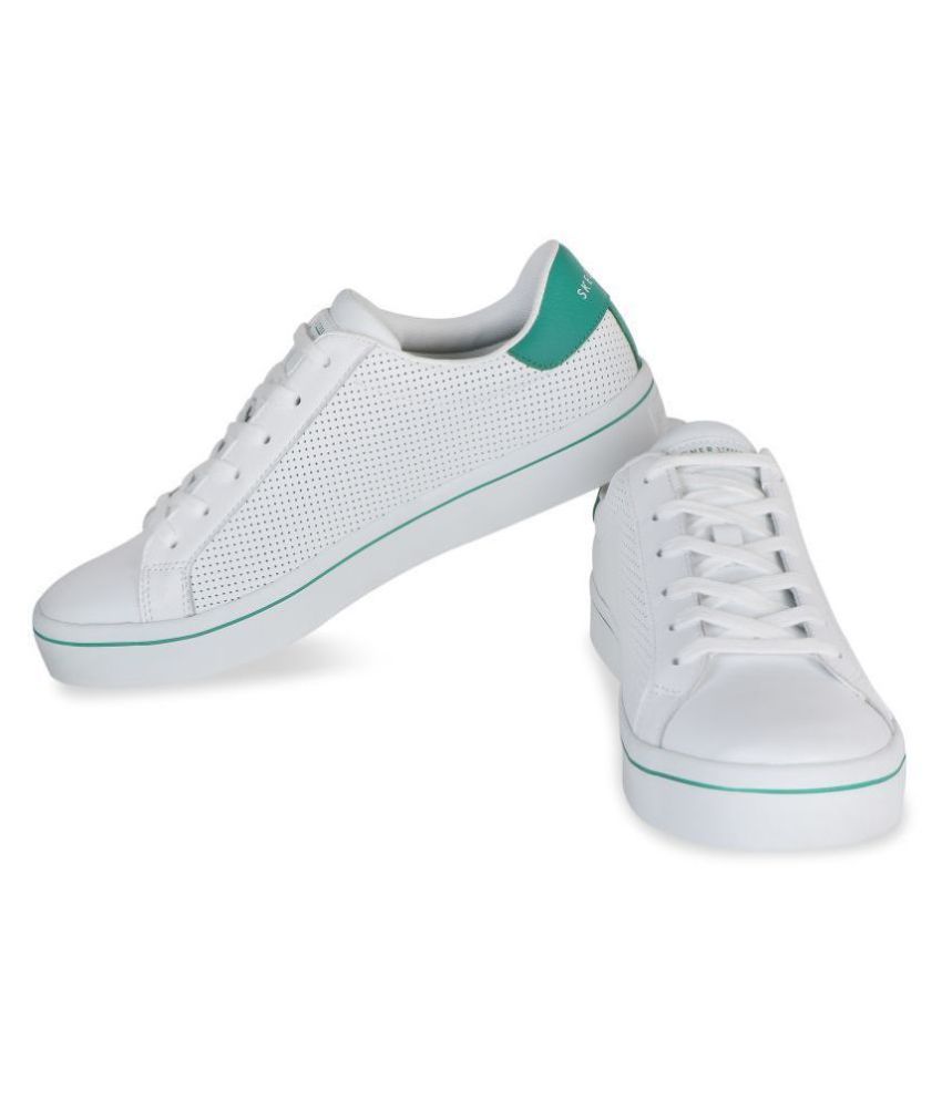 Skechers White Casual Shoes - Buy Skechers White Casual Shoes Online at ...