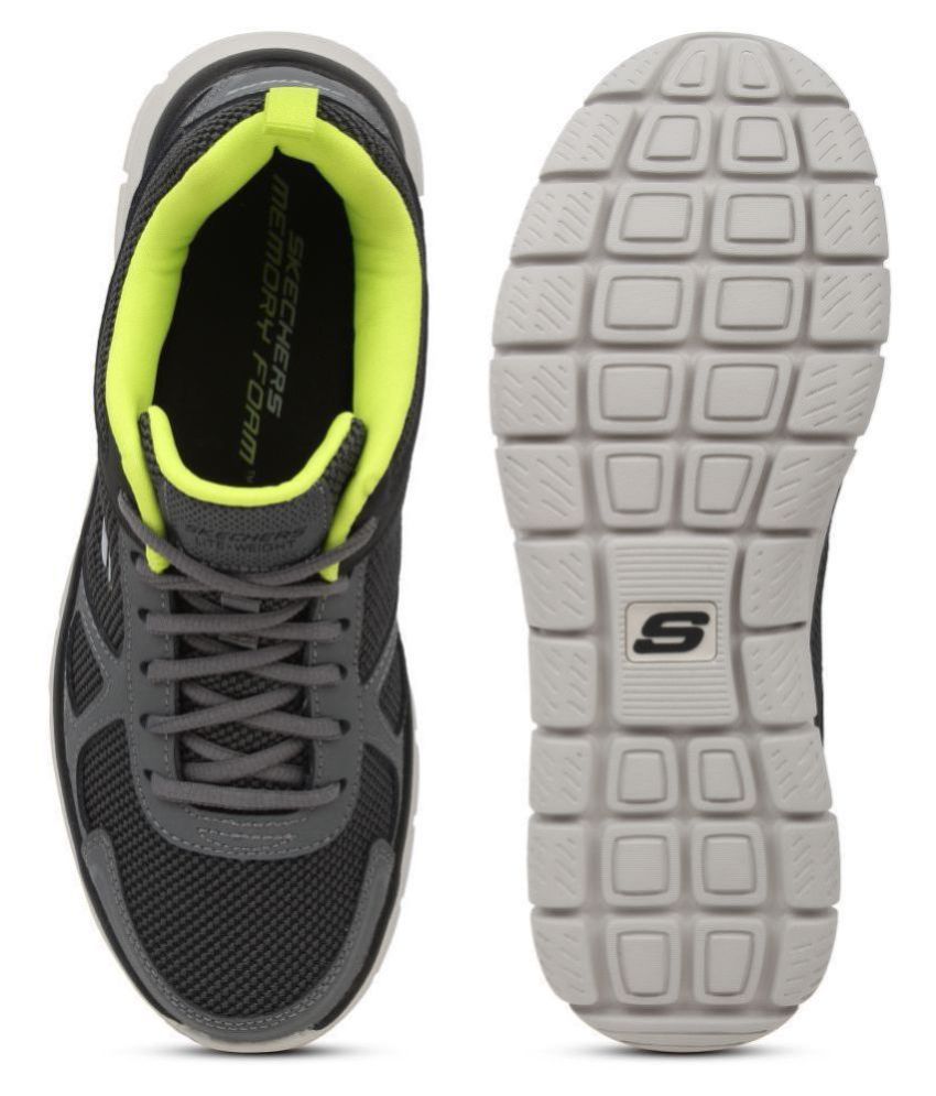 Skechers 52630-CCLM Gray Running Shoes - Buy Skechers 52630-CCLM Gray ...