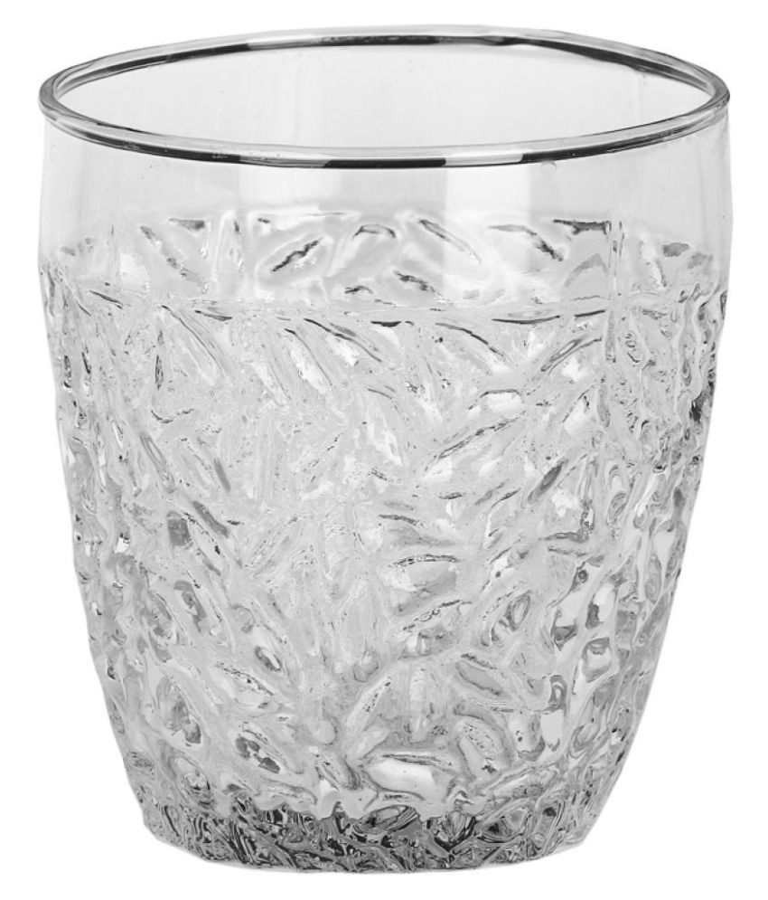     			Afast Glass Whisky Glasses, Clear, Pack Of 6, 210 ml