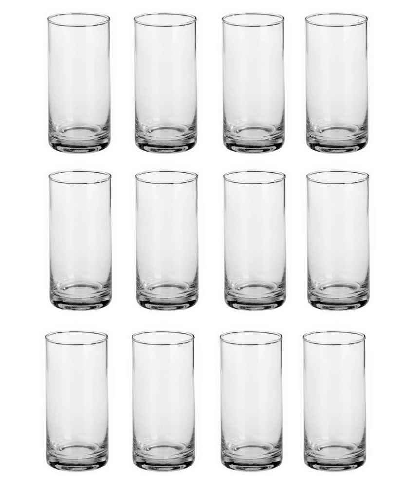     			Afast Glass Wine Glasses, Clear, Pack Of 12, 250 ml