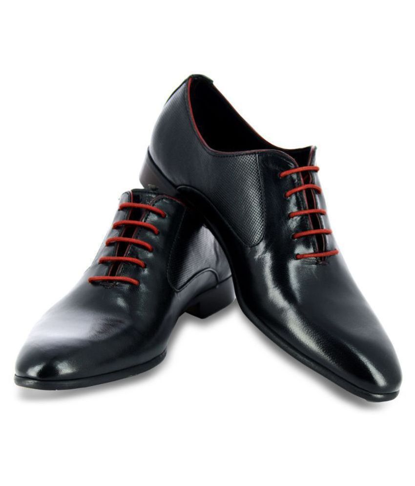 alberto torresi black formal derby shoes