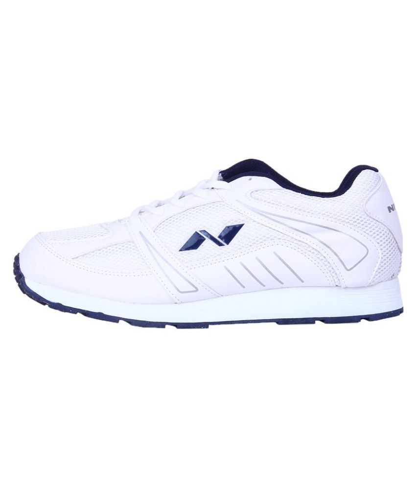 nivia sports shoes white
