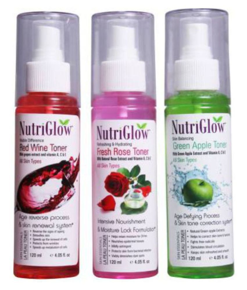 Nutriglow Skin Freshener 360 g Pack of 3