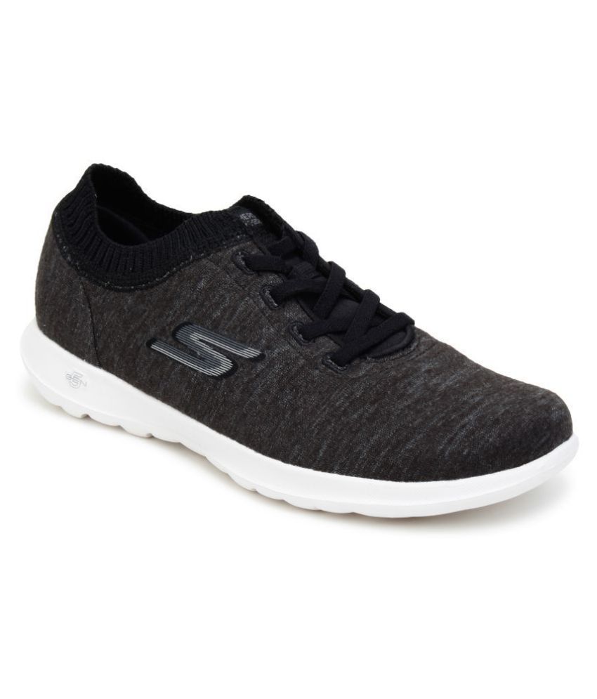 Skechers Black Running Shoes Price in India Buy Skechers Black Running
