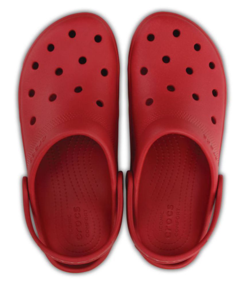 Crocs Red Clogs Price in India- Buy Crocs Red Clogs Online at Snapdeal