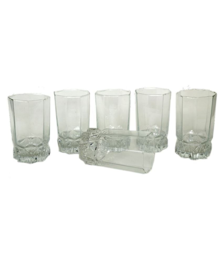     			Afast Glass Glasses, Clear, Pack Of 6, 280 ml