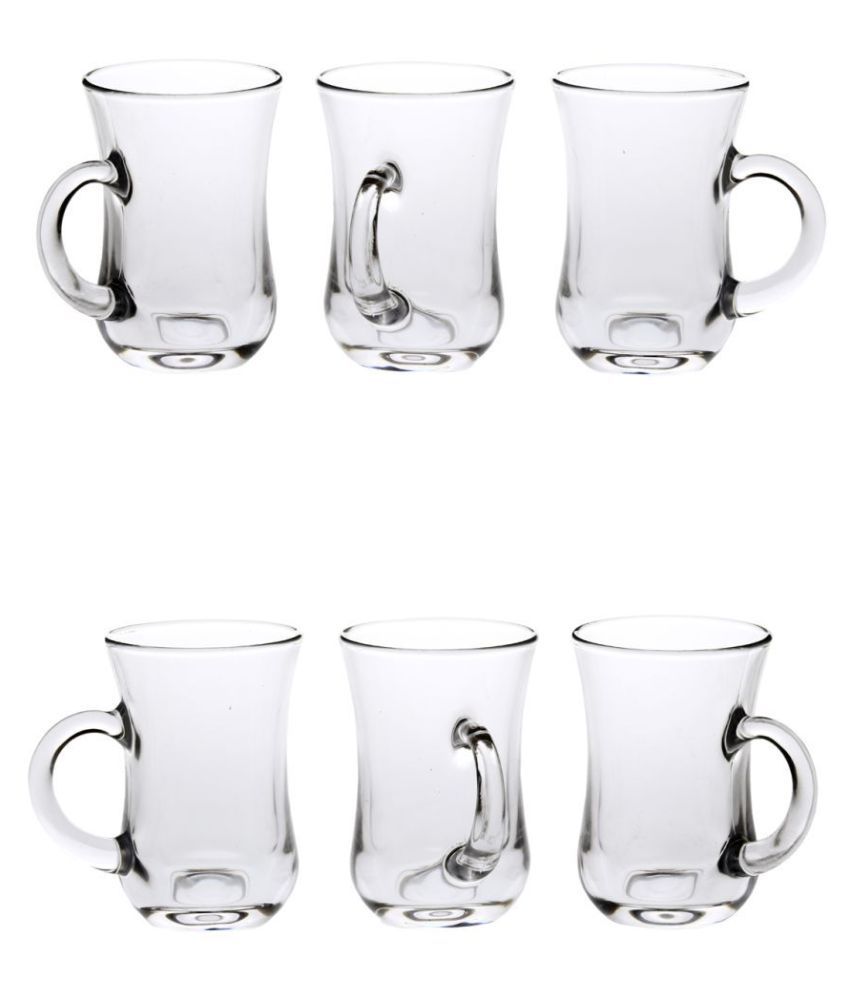     			Afast Beer Mug Glasses Set,  100 ML - (Pack Of 6)