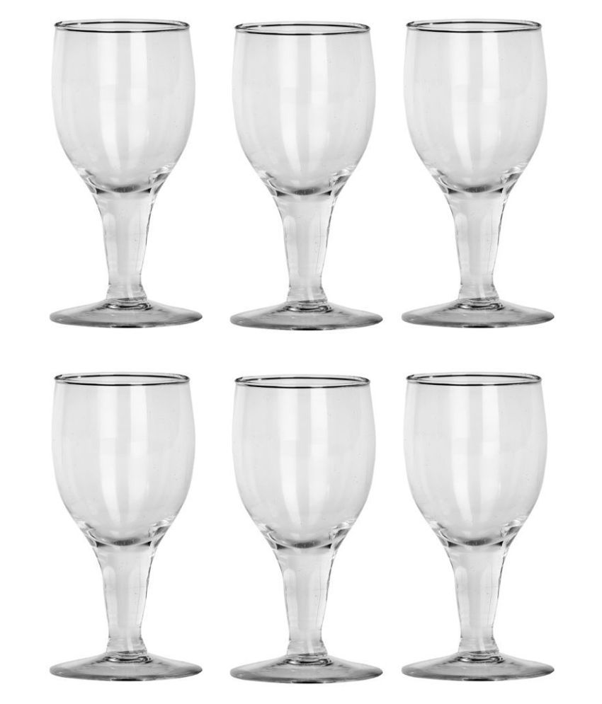    			Afast Wine  Glasses Set,  180 ML - (Pack Of 6)