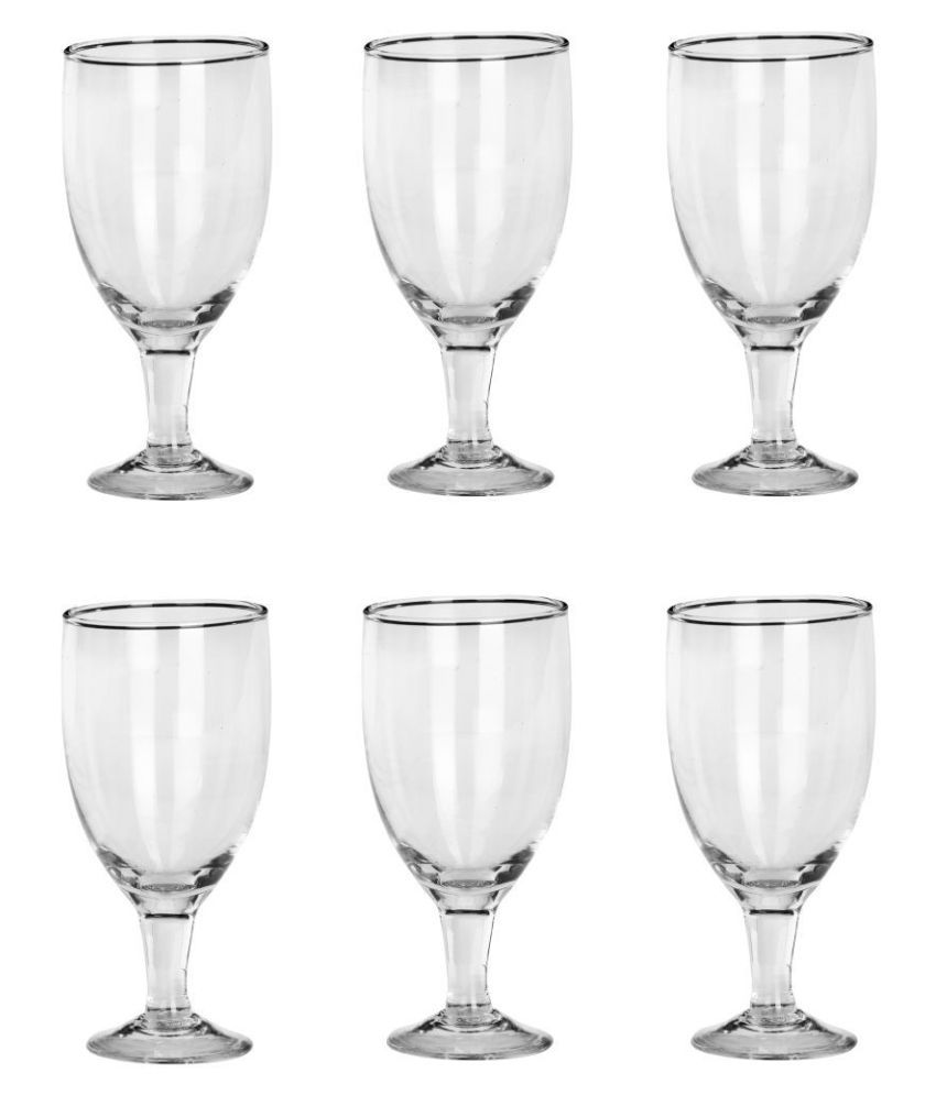     			Afast Wine  Glasses Set,  180 ML - (Pack Of 6)
