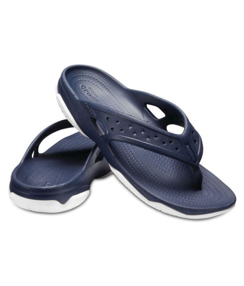 Crocs Navy Thong Flip Flop Price in India- Buy Crocs Navy Thong Flip Flop Online at Snapdeal