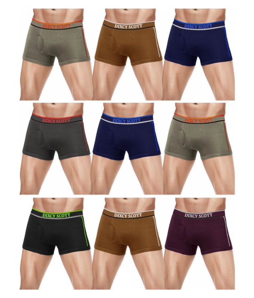     			Dixcy Scott Multi Trunk Pack of 9