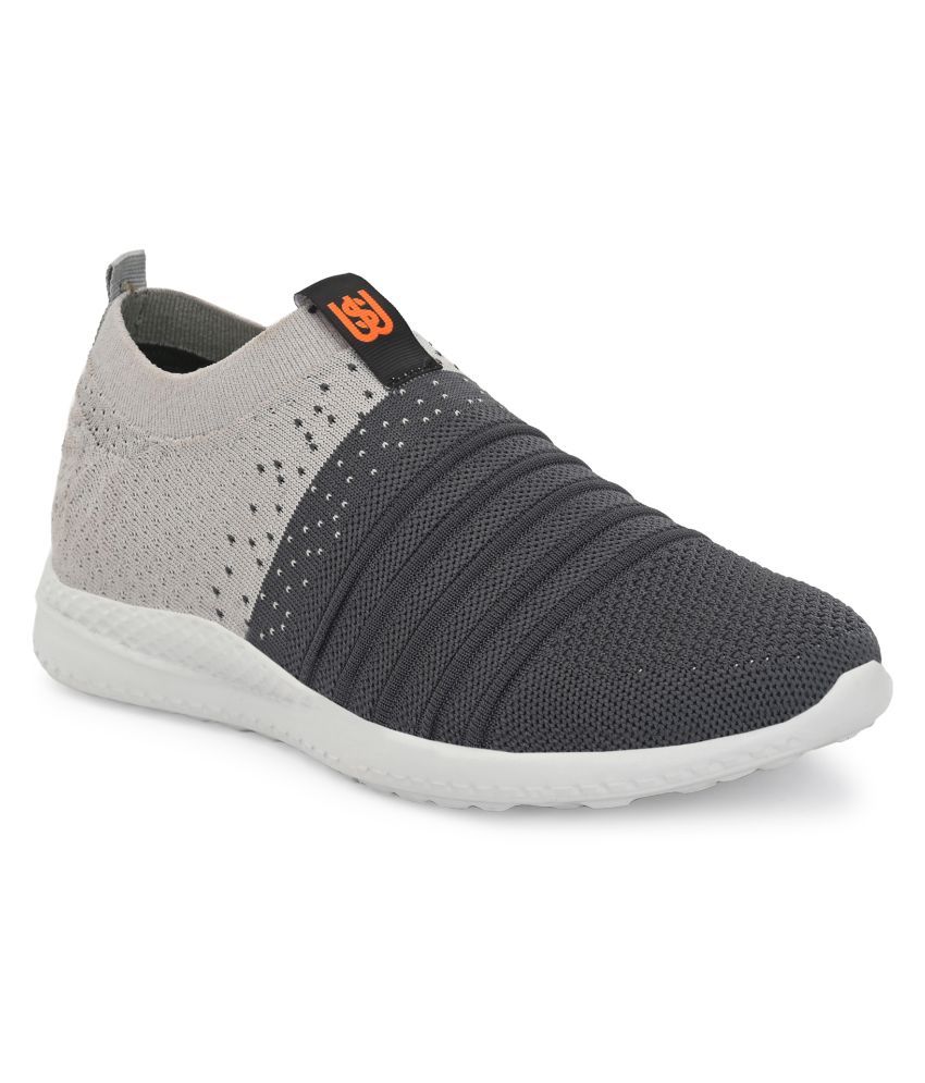 WALKSTYLE Men's Gray Running Shoes Buy WALKSTYLE Men's Gray Running