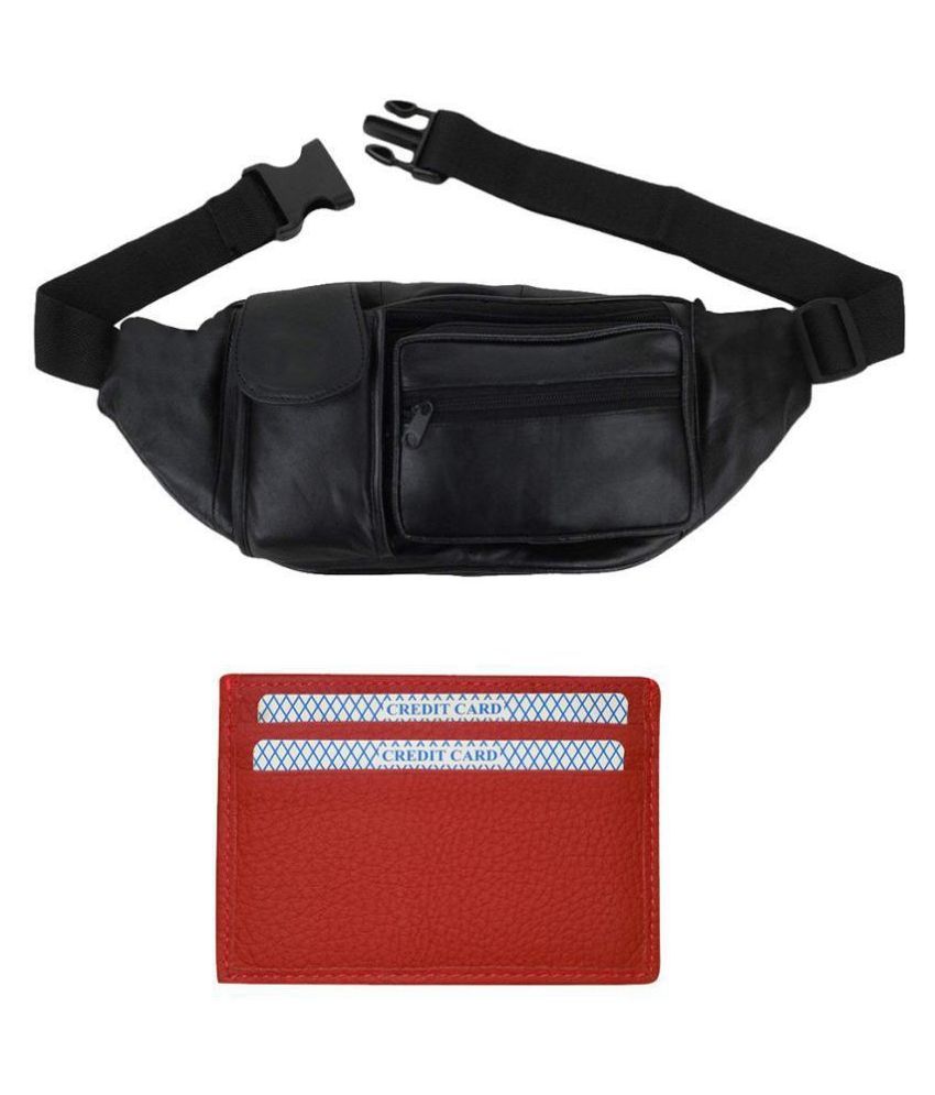     			Style 98 Black Waist Bag