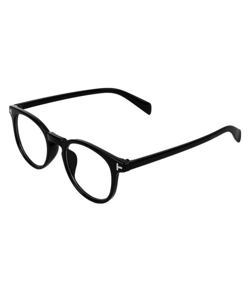 Zyaden Black Round Spectacle Frame FRA398 Buy Zyaden Black Round