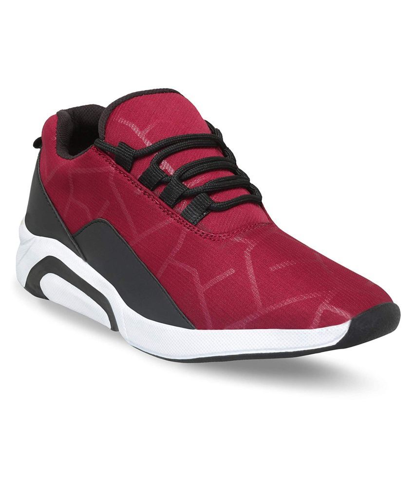 ROBBIE JONES Maroon Running Shoes Buy ROBBIE JONES