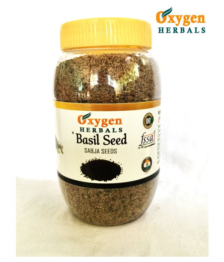 oxygenherbals basil seeds,sabja seeds Raw Herbs 250 gm Buy
