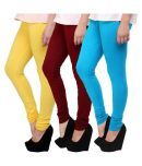 Famaya Cotton Pack of 3 Leggings