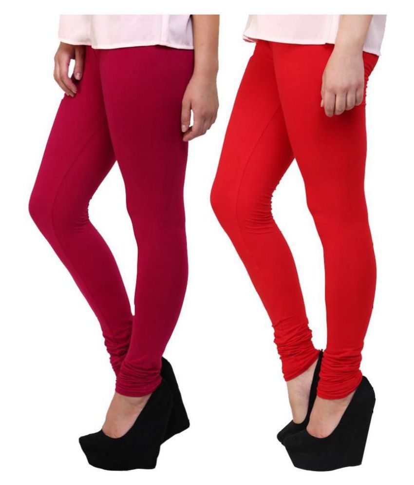     			Famaya Cotton Pack of 2 Leggings