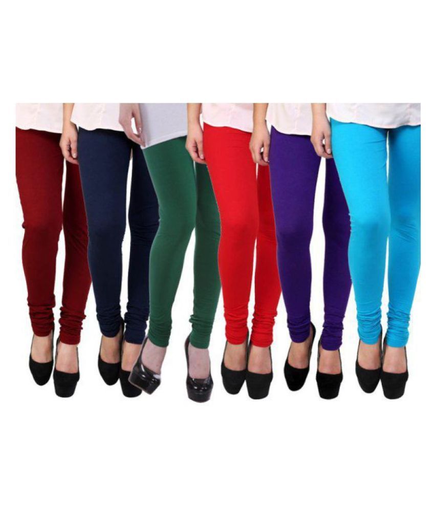     			FnMe Cotton Lycra Single Leggings