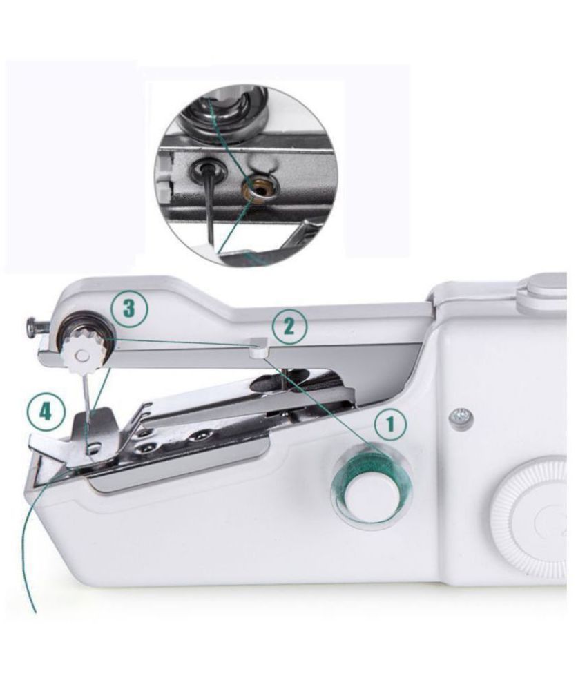 Cordless Electric Sewing Machine Handheld Handy Stitch Machine(Without