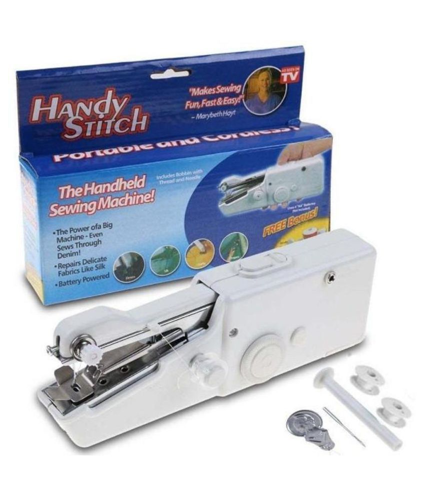 Cordless Electric Sewing Machine Handheld Handy Stitch Machine(Without