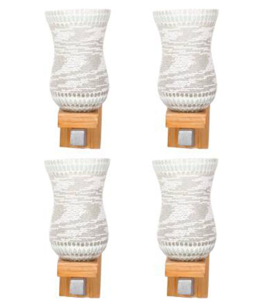     			AFAST Decorative & Designer Glass Wall Light Multi - Pack of 4