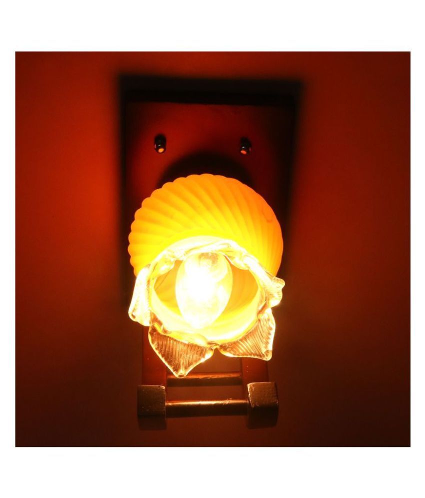 Afast Decorative Designer Glass Wall Light Orange Pack Of Buy