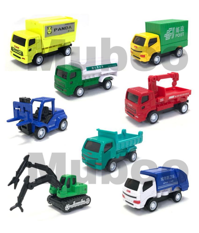 mini toy construction trucks