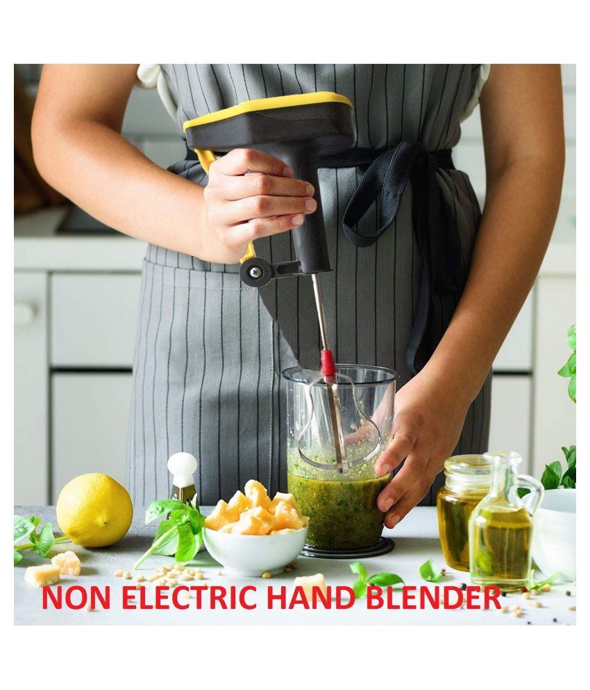 power blender with finger exercise