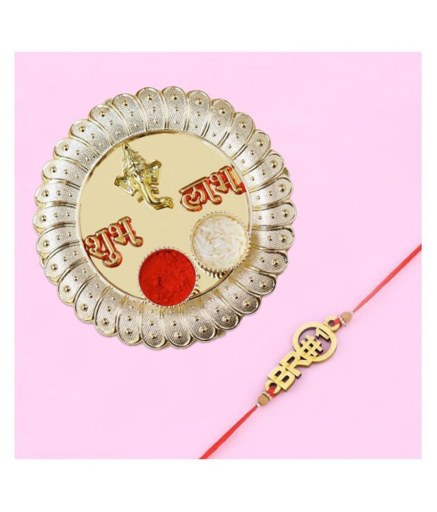     			Rakhi Set Multicolour Pack of 1