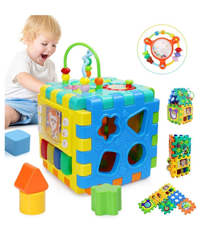 Обучающий конструктор activity Cubes (100 деталей),. It центр кубики. Cube Baby. Forest Adventure activity Cube.