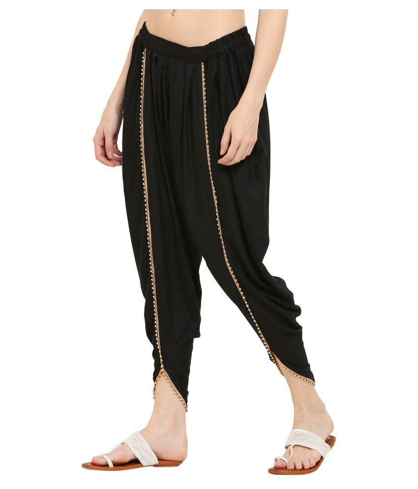 rayon dhoti pants