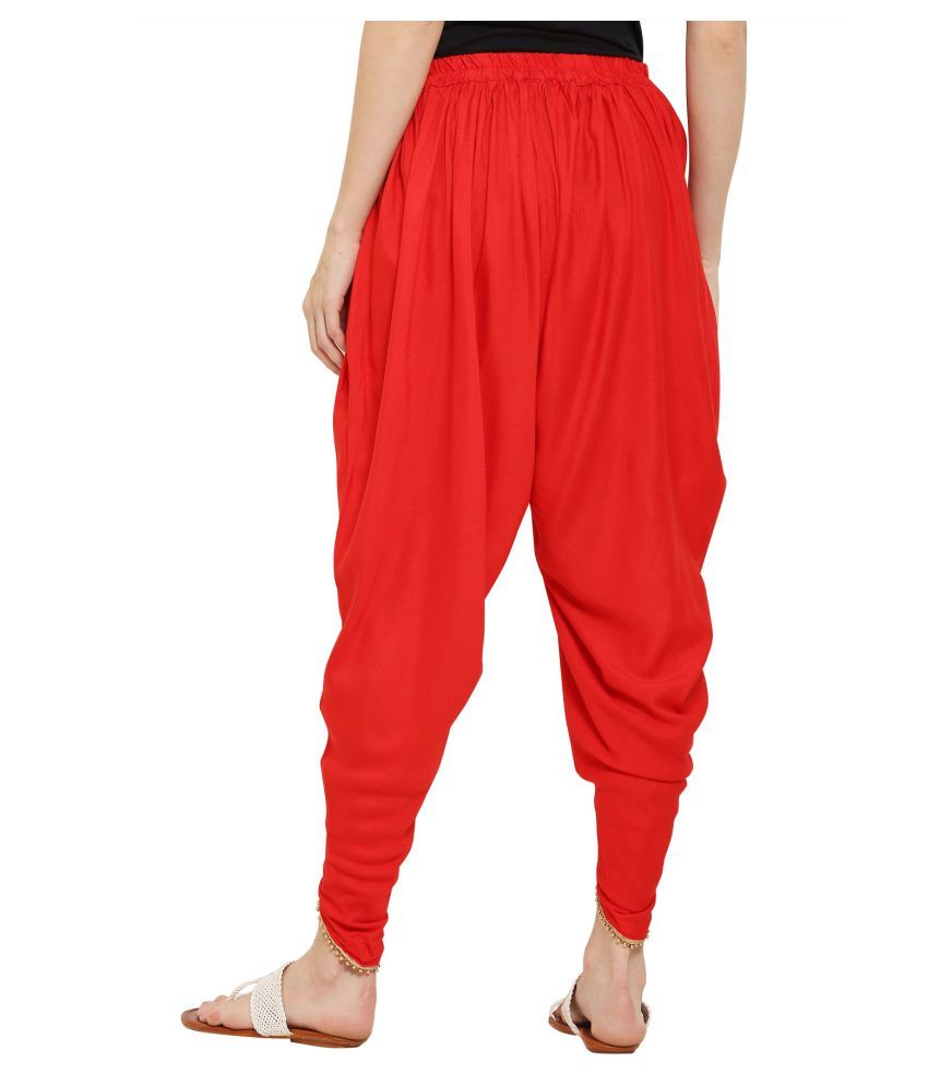 rayon dhoti pants