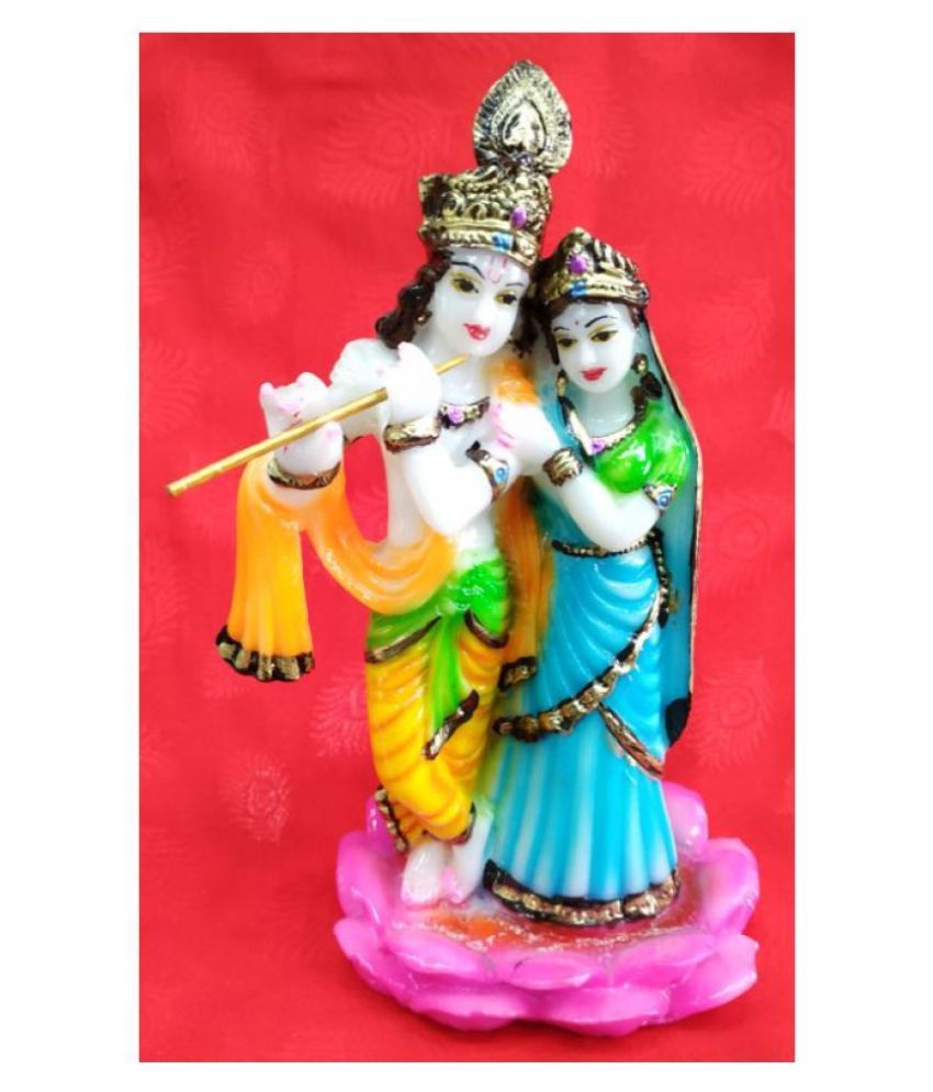ARKAM Radha Krishna Idol (21x11x9 cms, Polyresin Figurine) Radha