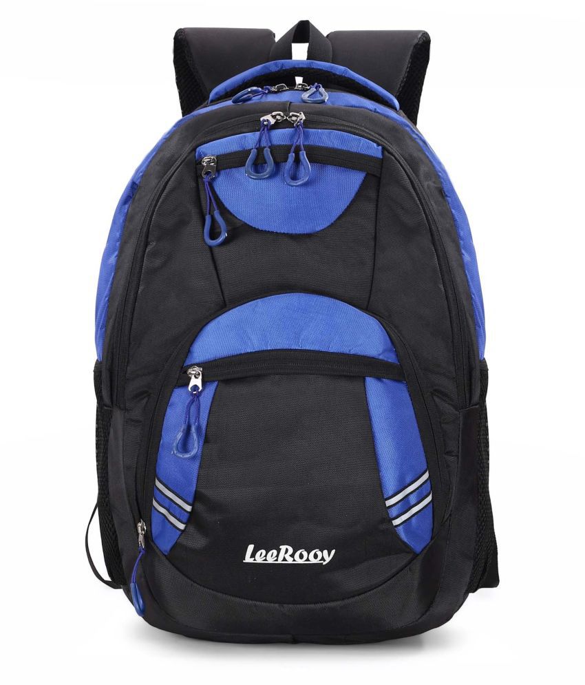 LeeRooy blue Backpack - Buy LeeRooy blue Backpack Online at Low Price ...