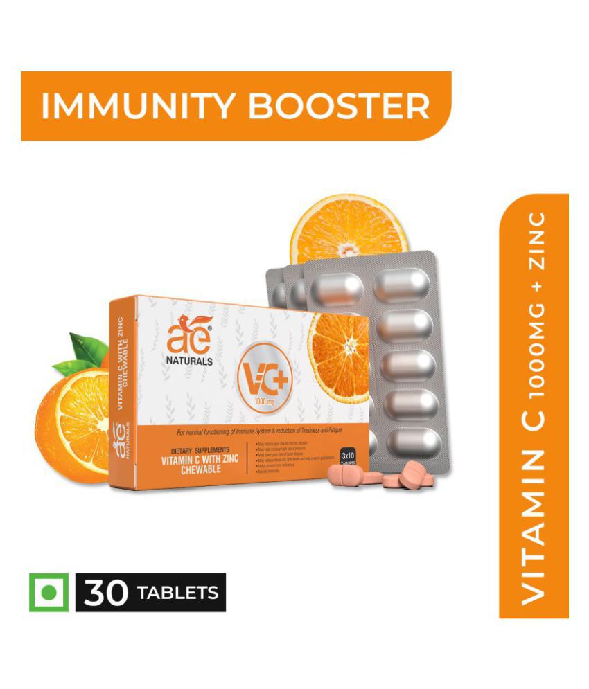 Ae Naturals Vitamin C With Zinc 1000mg Chewable Tablets 30 Gm Multivitamins Tablets Buy Ae Naturals Vitamin C With Zinc 1000mg Chewable Tablets 30 Gm Multivitamins Tablets At Best Prices In India Snapdeal