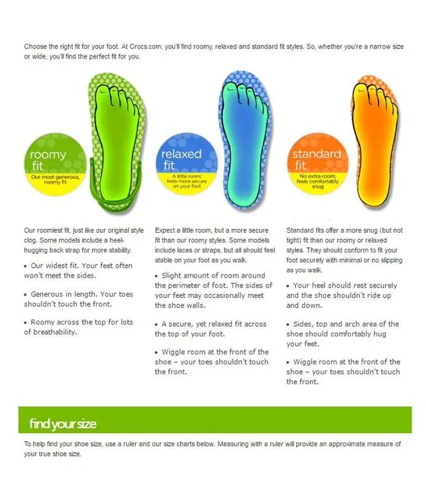 Crocs clearance relaxed fit