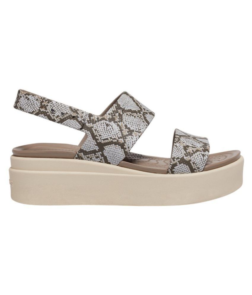 Crocs Brown Wedges Heels Price in India- Buy Crocs Brown Wedges Heels Online at Snapdeal