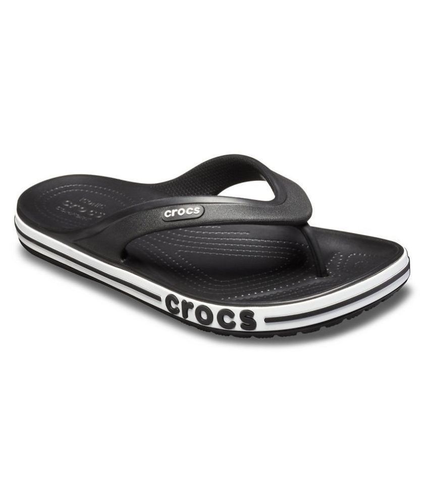 Crocs Black Thong Flip Flop Price in 