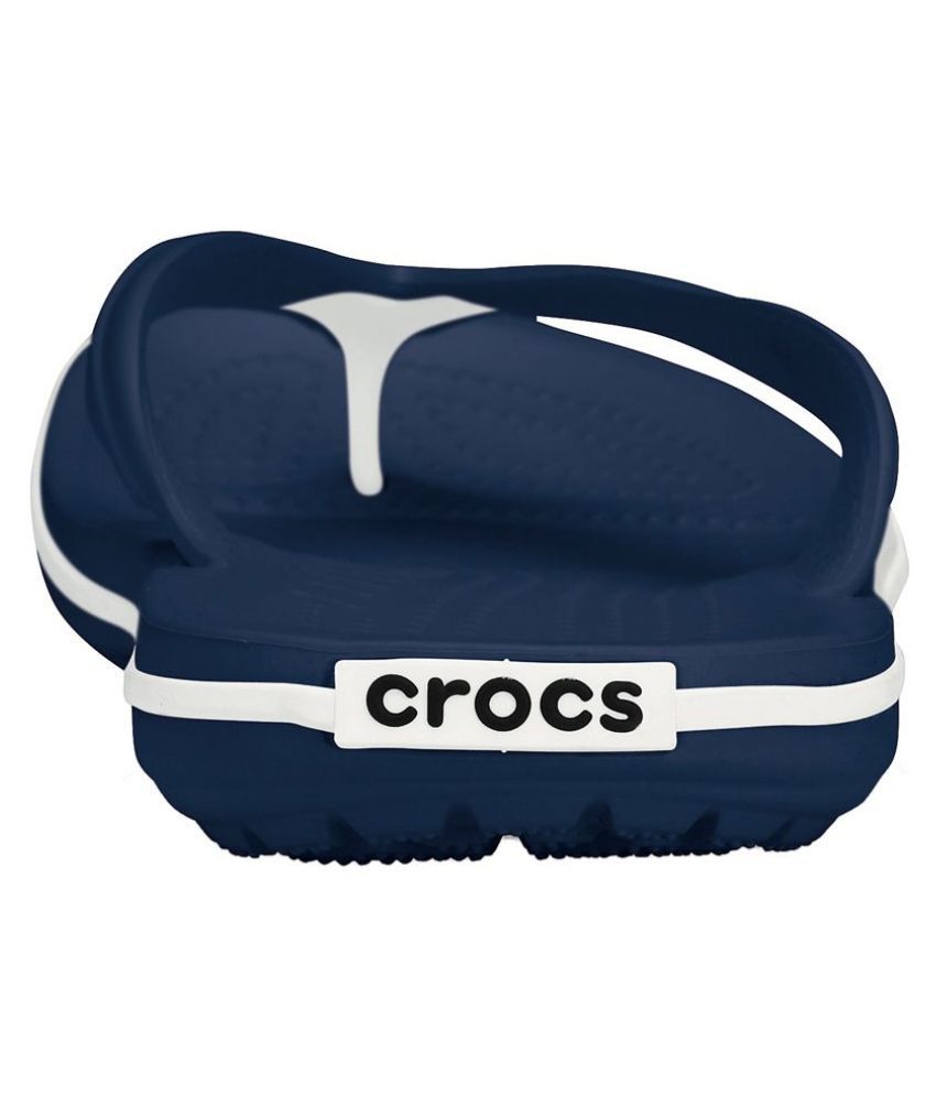 multi navy crocs
